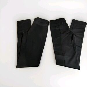 The Cosmopolitan 2 Packs Women's Black Leggings Size Small NWOT Made In Usa